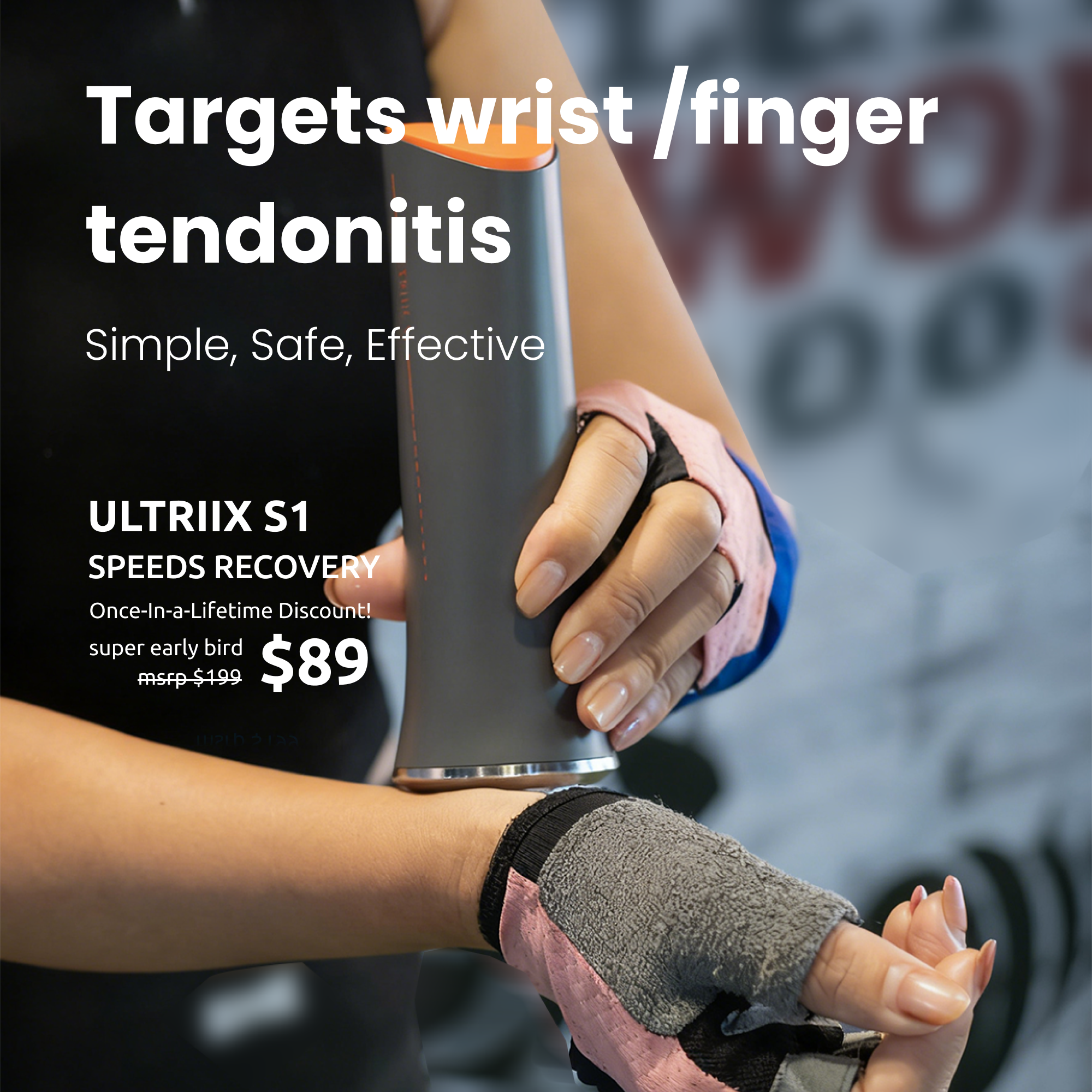 ULTRIIX S1: Repair Injuries Relieve Pain - Screenshot 4 showing product features and functionality