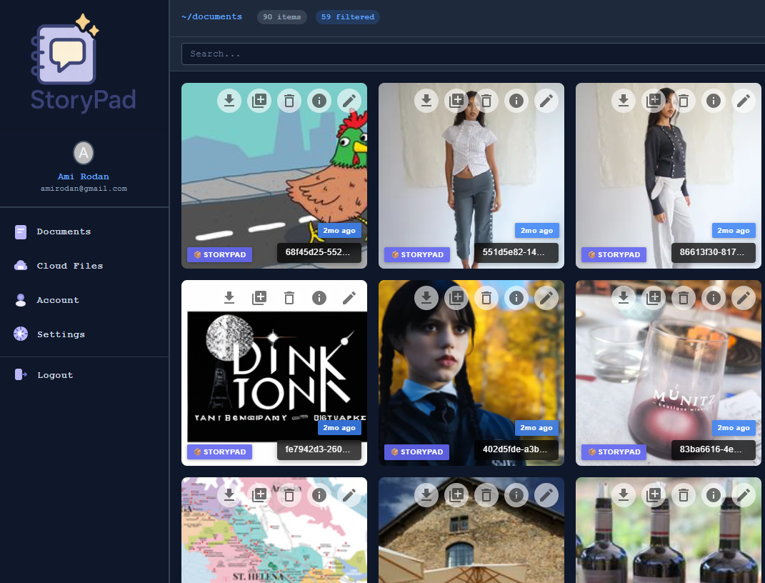 StoryPad gallery image