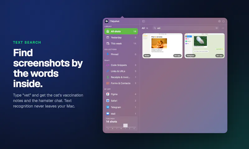 Tidyshot screenshot 6