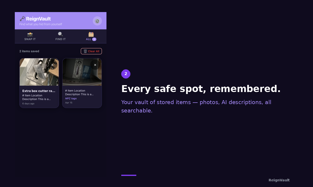 ReignVault gallery image