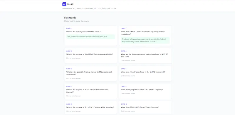 Deckli — Simple Flashcards screenshot 7