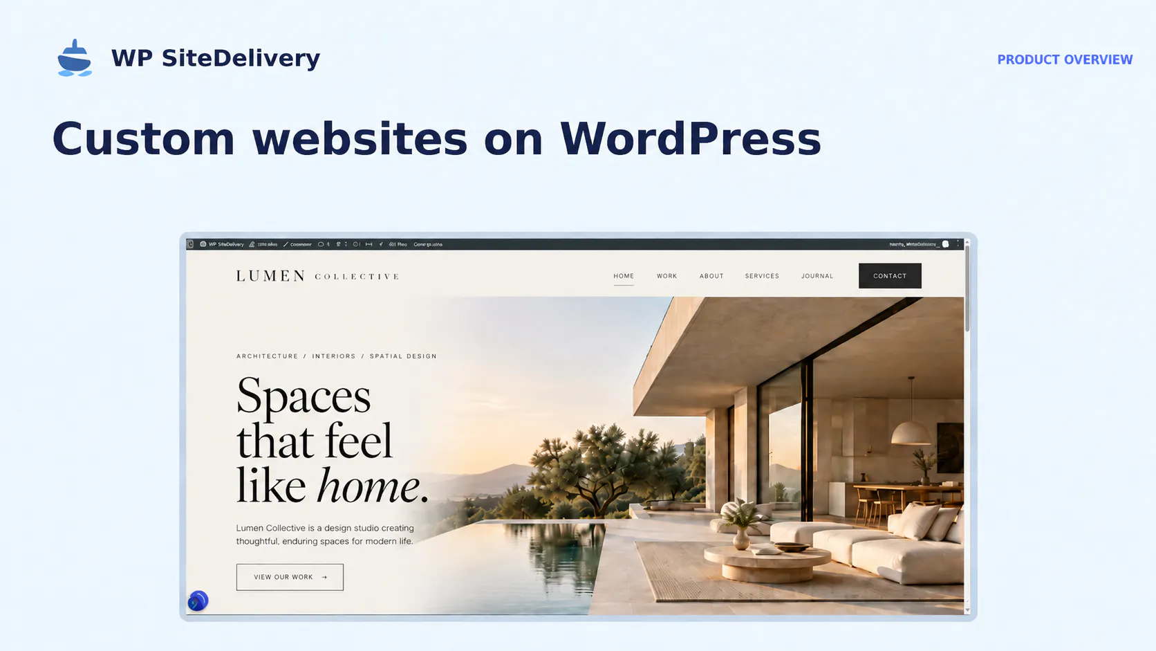 WP SiteDelivery gallery image