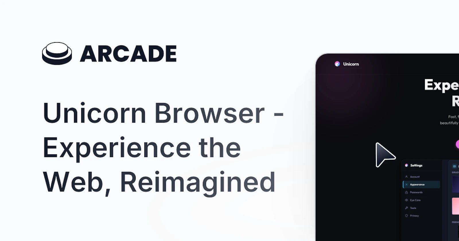 Unicorn Browser screenshot 1