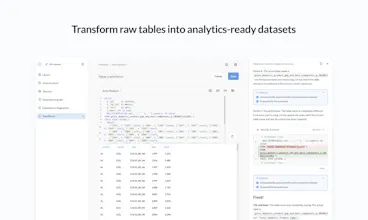 Metabase Data Studio 畫廊圖片