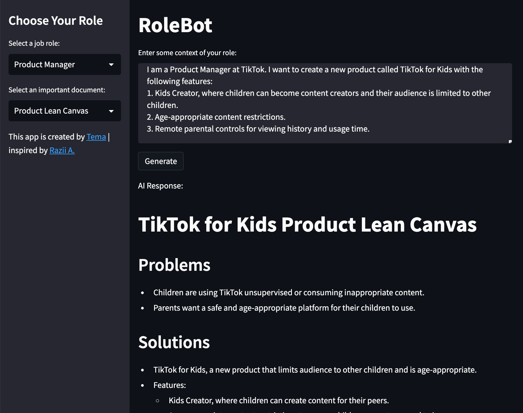 RoleBot - Ihr All-in-One-Assistent für jede berufliche Rolle Medien 2