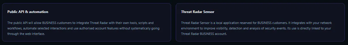 Threat Radar gallery image