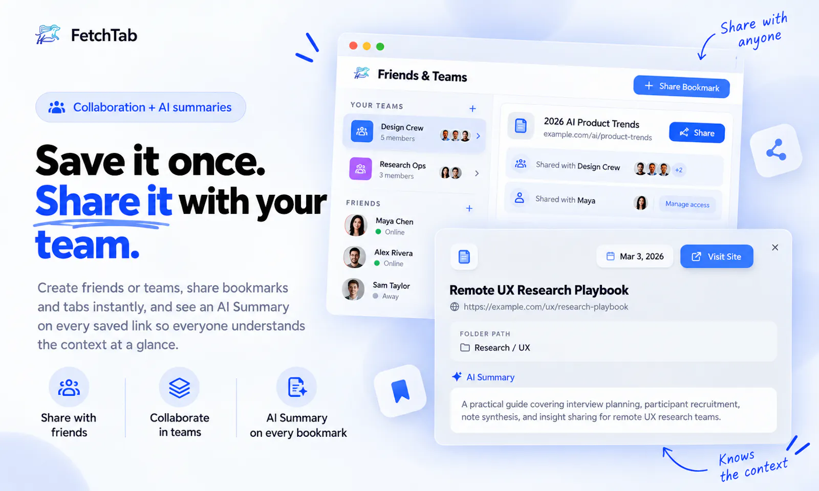 FetchTab Workspace screenshot 5