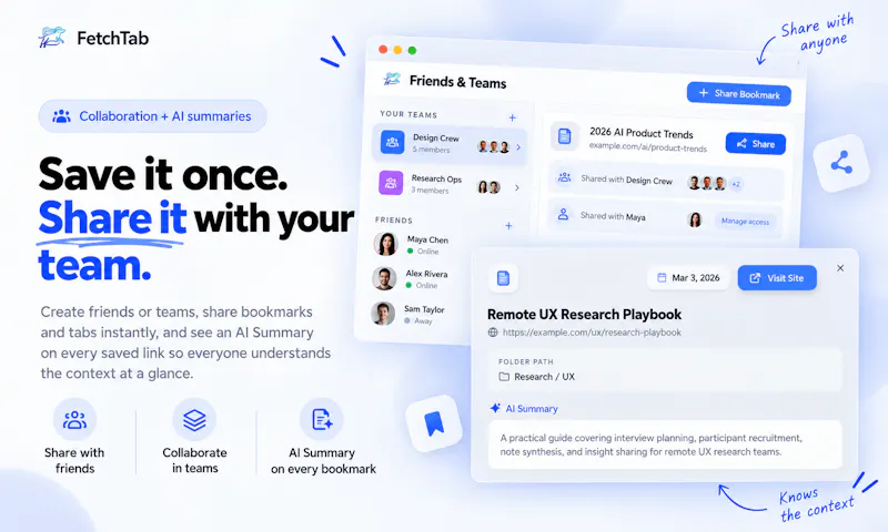 FetchTab Workspace screenshot 5