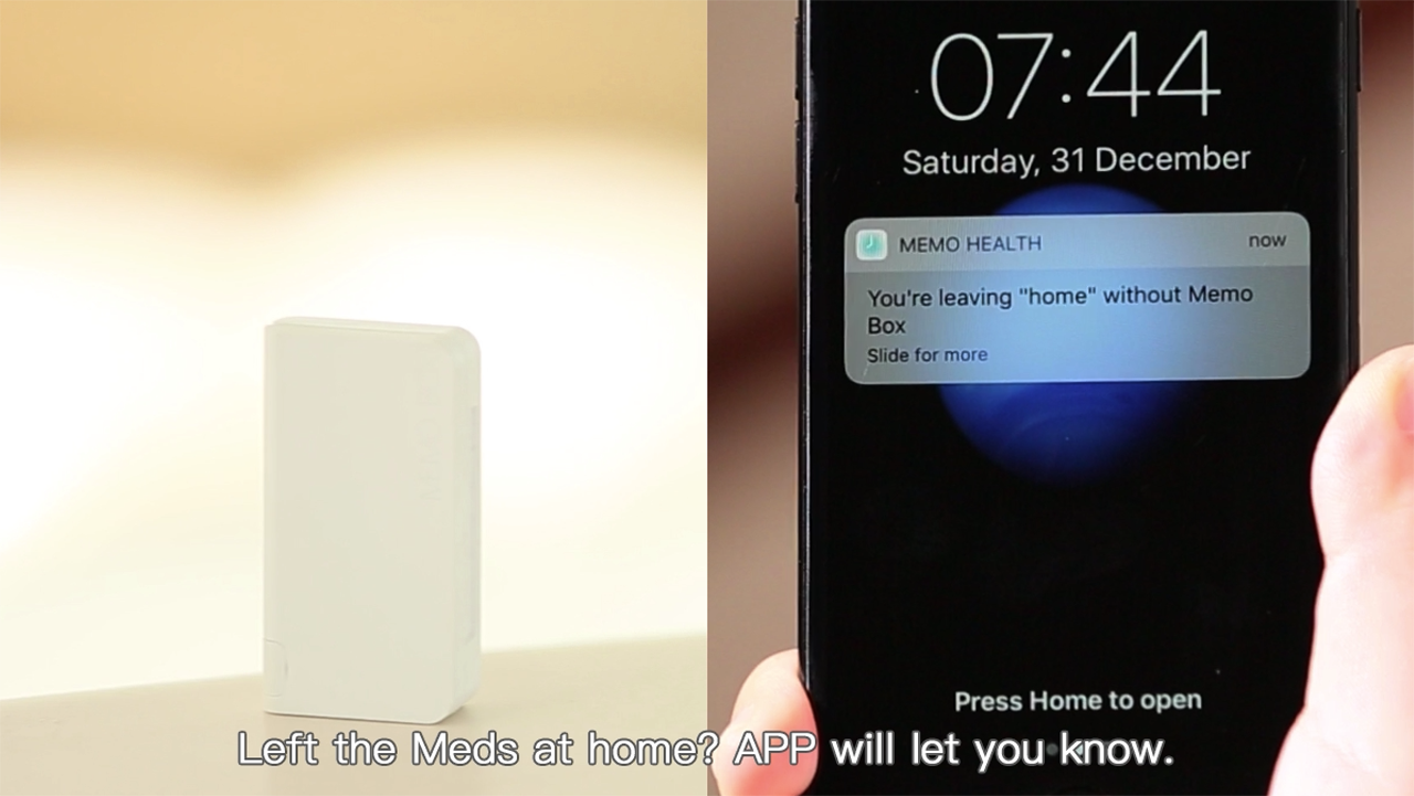 Memo Box 7-Day Smart Pill Box Set gallery image