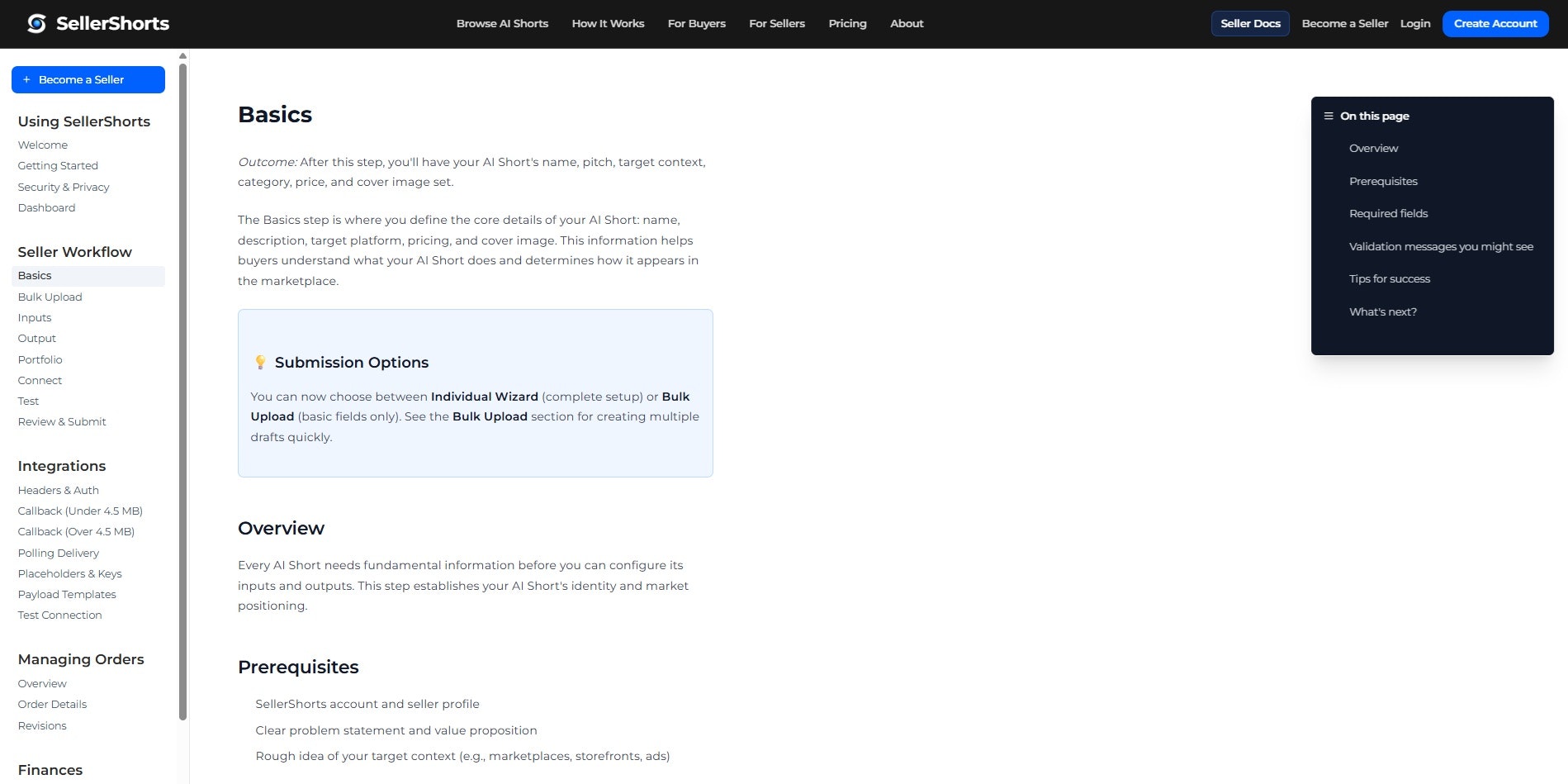 SellerShorts gallery image