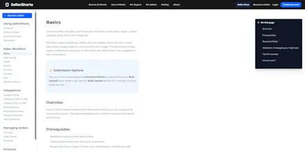 SellerShorts gallery image