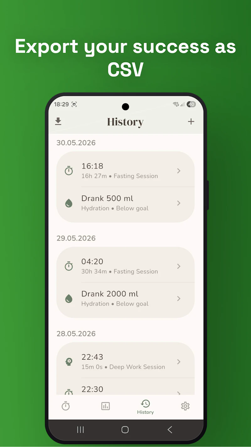 Focus Fasting screenshot 8