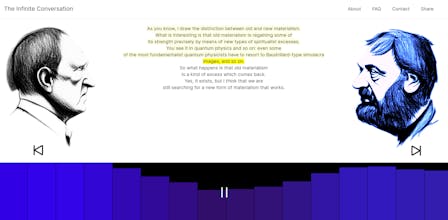 Infinite Conversation gallery image