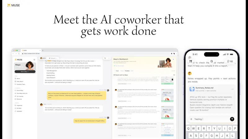 Muse AI screenshot 1 (video preview)