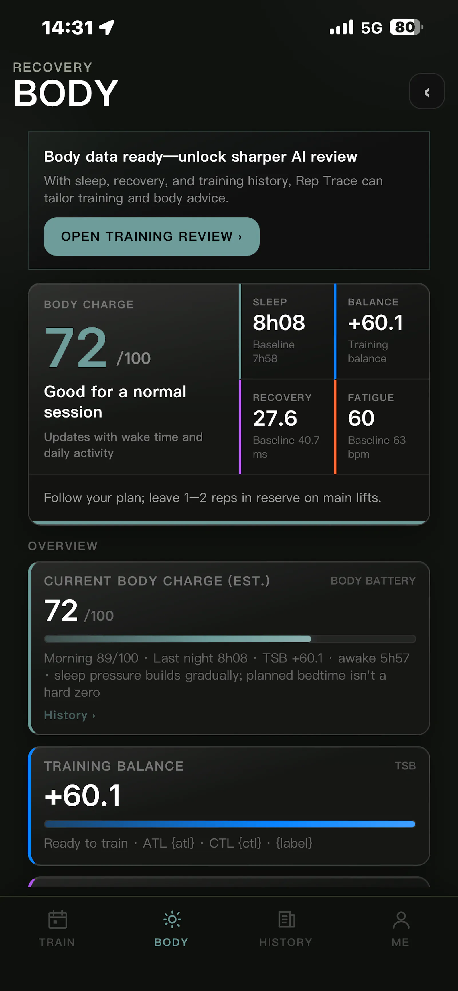 Rep Trace screenshot 4