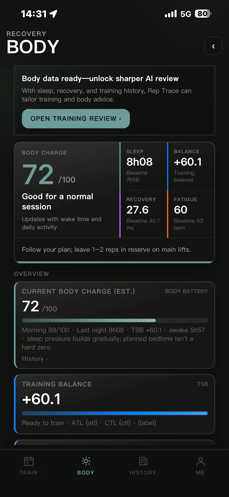Rep Trace screenshot 4
