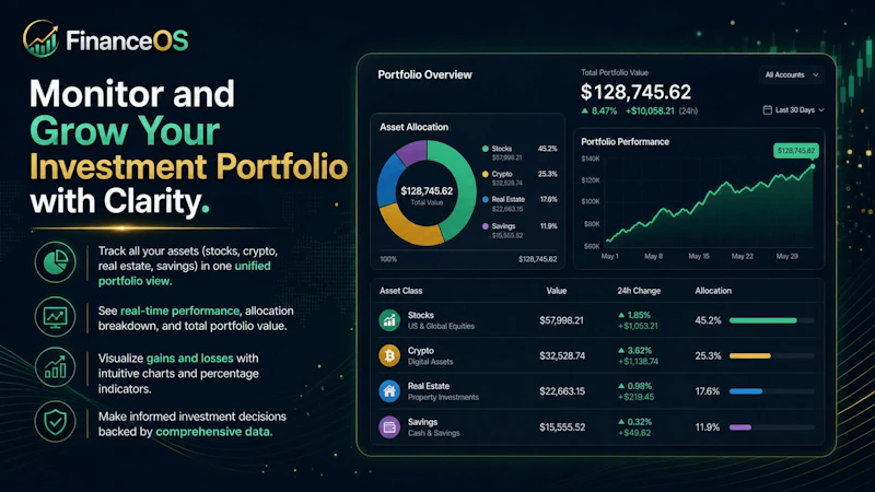 FinanceOS — Personal Finance, Simplified screenshot 4
