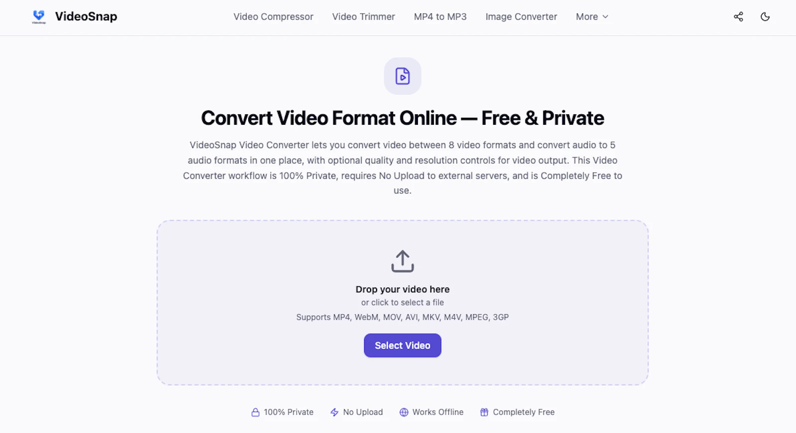 VideoSnap screenshot 1