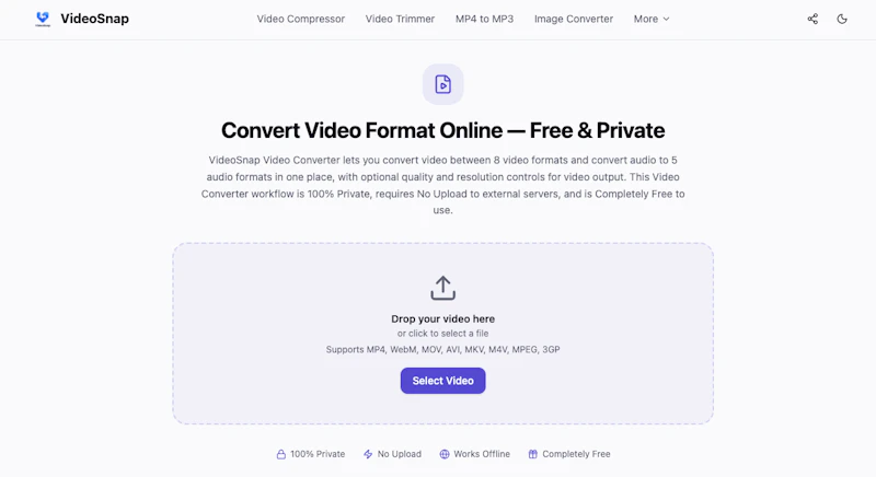 VideoSnap screenshot 1