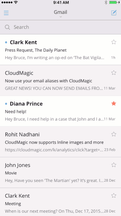 CloudMagic Sender Profile Image