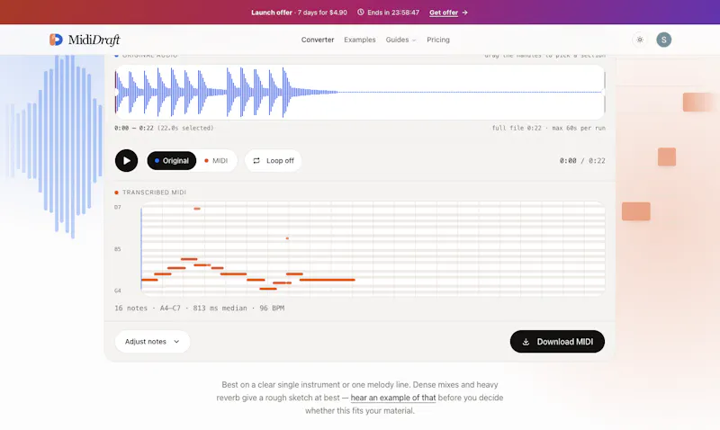 MidiDraft screenshot 3