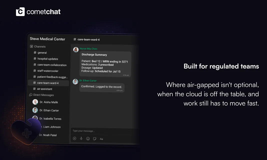 CometChat Air gallery image