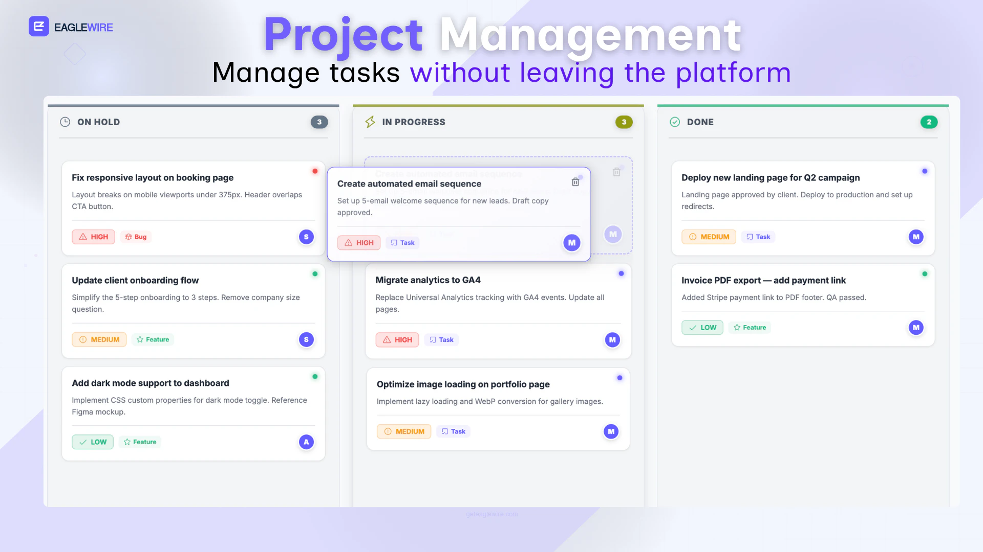 EagleWire screenshot 3