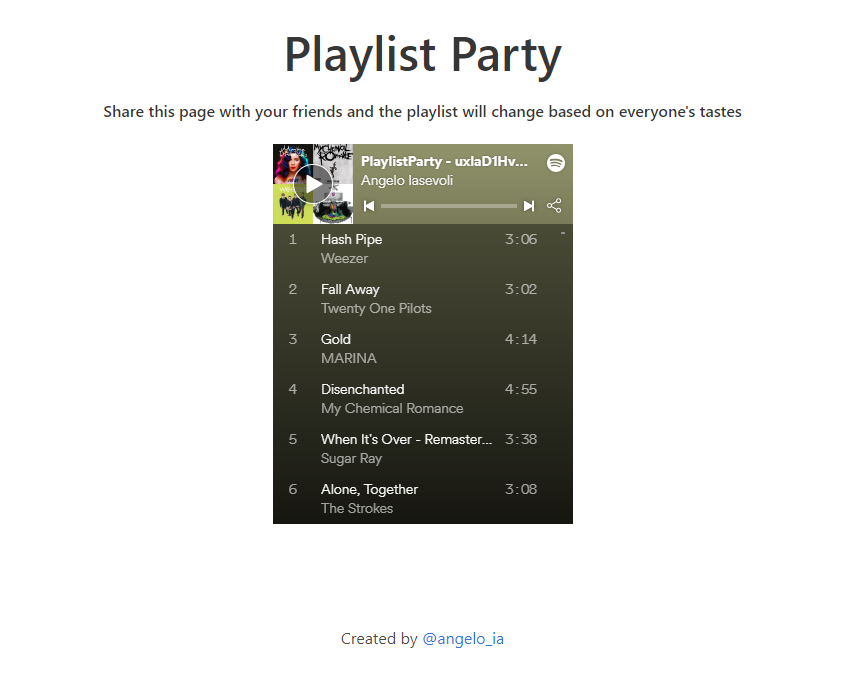 Playlist Party gallery image