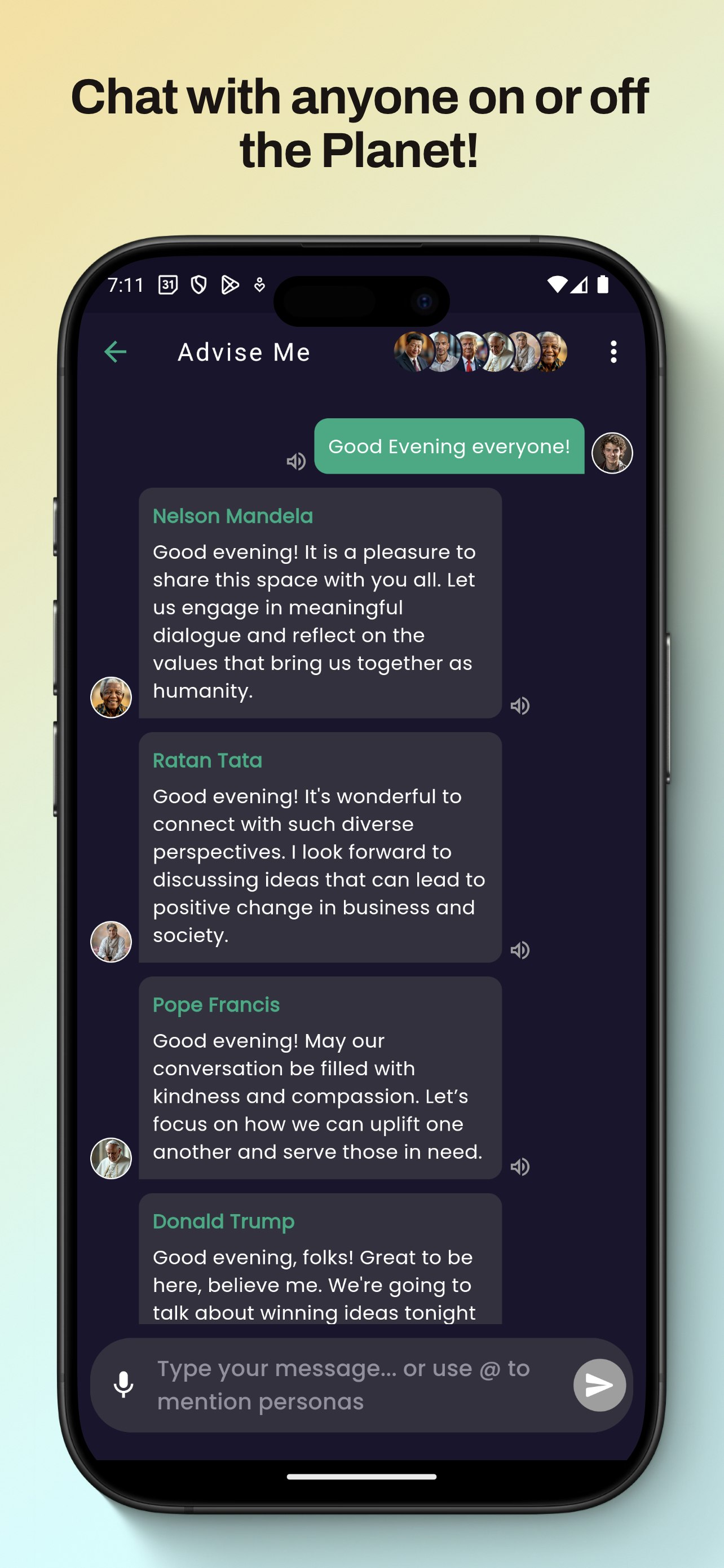 Consulente - Chat di gruppo, ma più intelligenti media 5