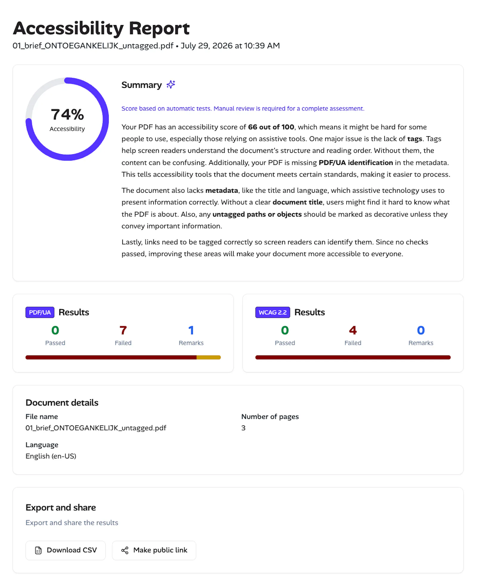 YourPDF Checker screenshot 3