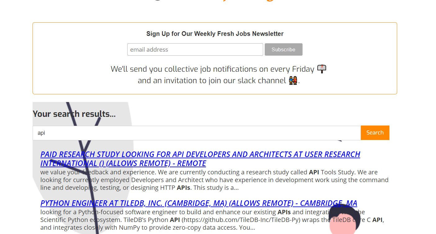 Remote Job Page gallery image