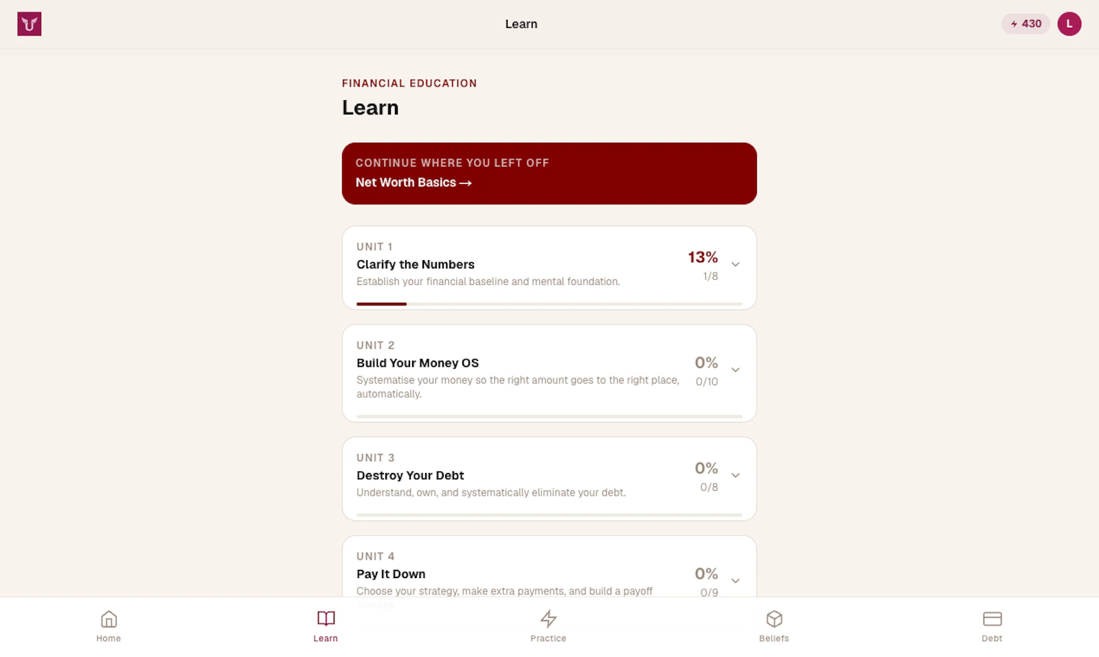 UpliftED Finance screenshot 3