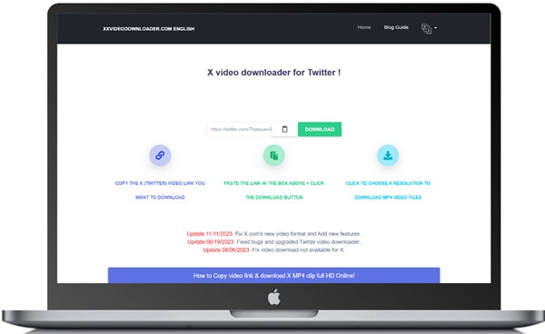 Mídia 3 de X Downloader de vídeo - Baixe x vídeo (Twitter) com x download de vídeo
