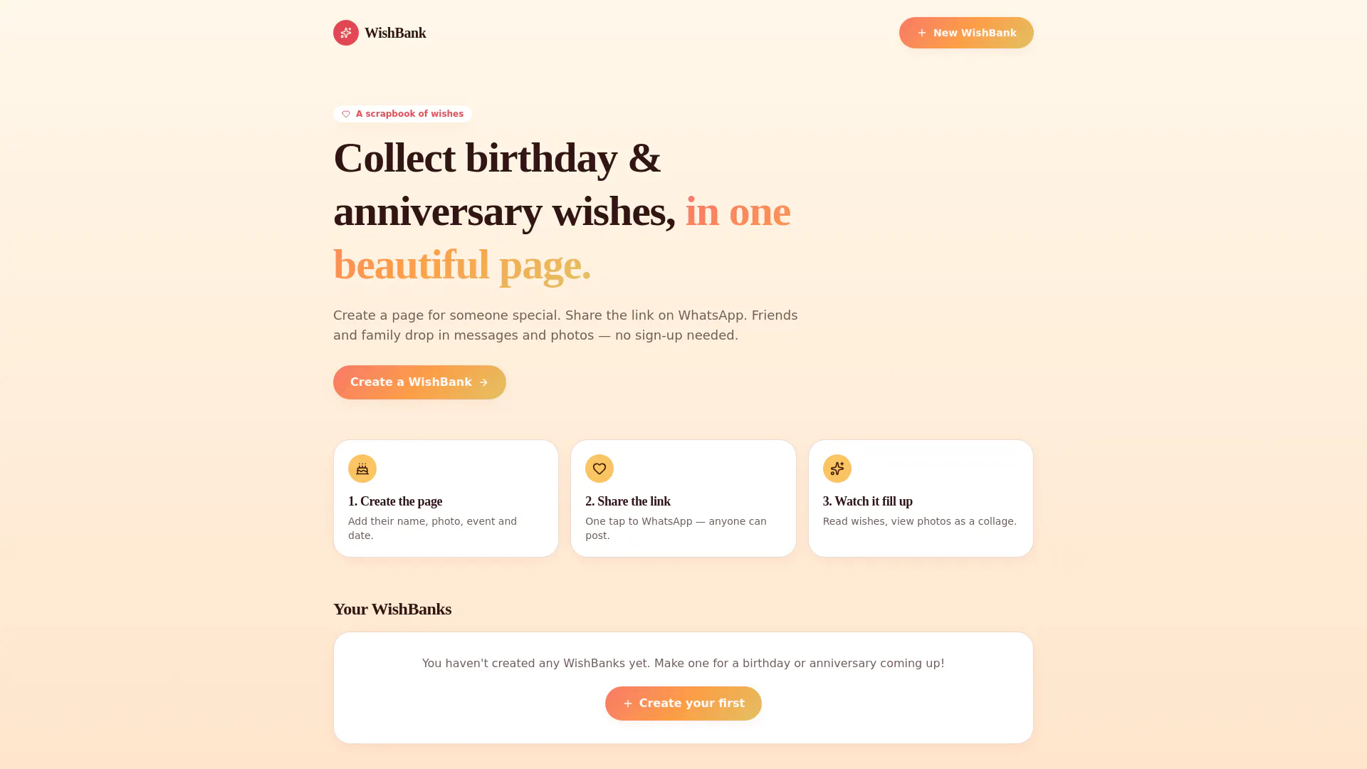 WishBank.Store gallery image