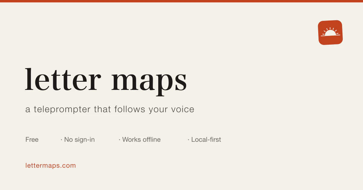 Letter Maps
