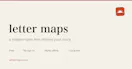 Letter Maps