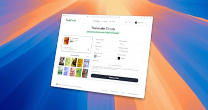 TextPorta - E-Book Translation Platform gallery image