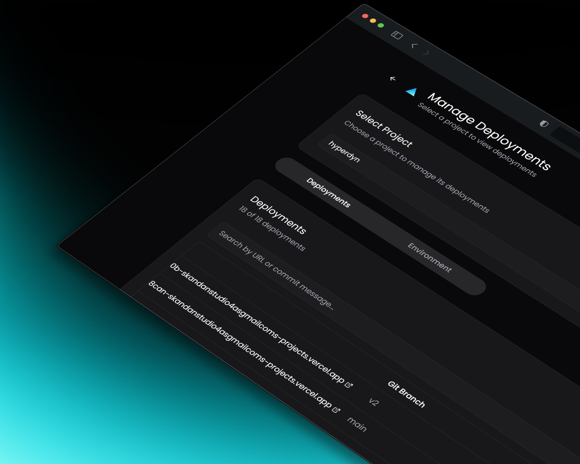 Vercel Bulk Manager - Screenshot 3 preview
