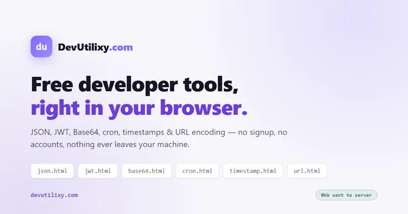 DevUtilixy screenshot 1