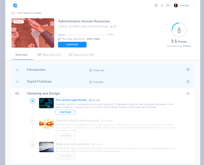 Vowel Learning Experience Platform gallery image