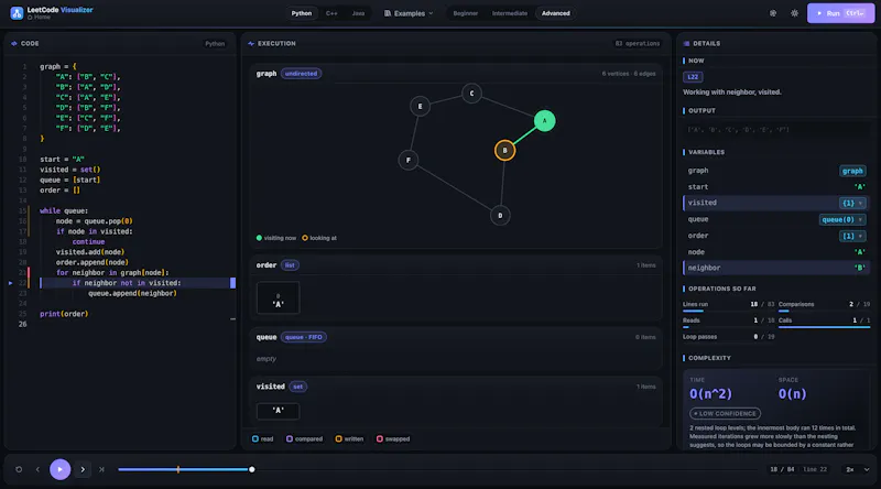 LeetCode Visualizer screenshot 4