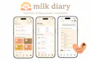 Milk Diary: Baby Feeding