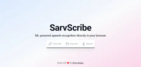 SarvScribe gallery image