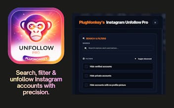 Instagram Unfollow Pro by PlugMonkey gallery image