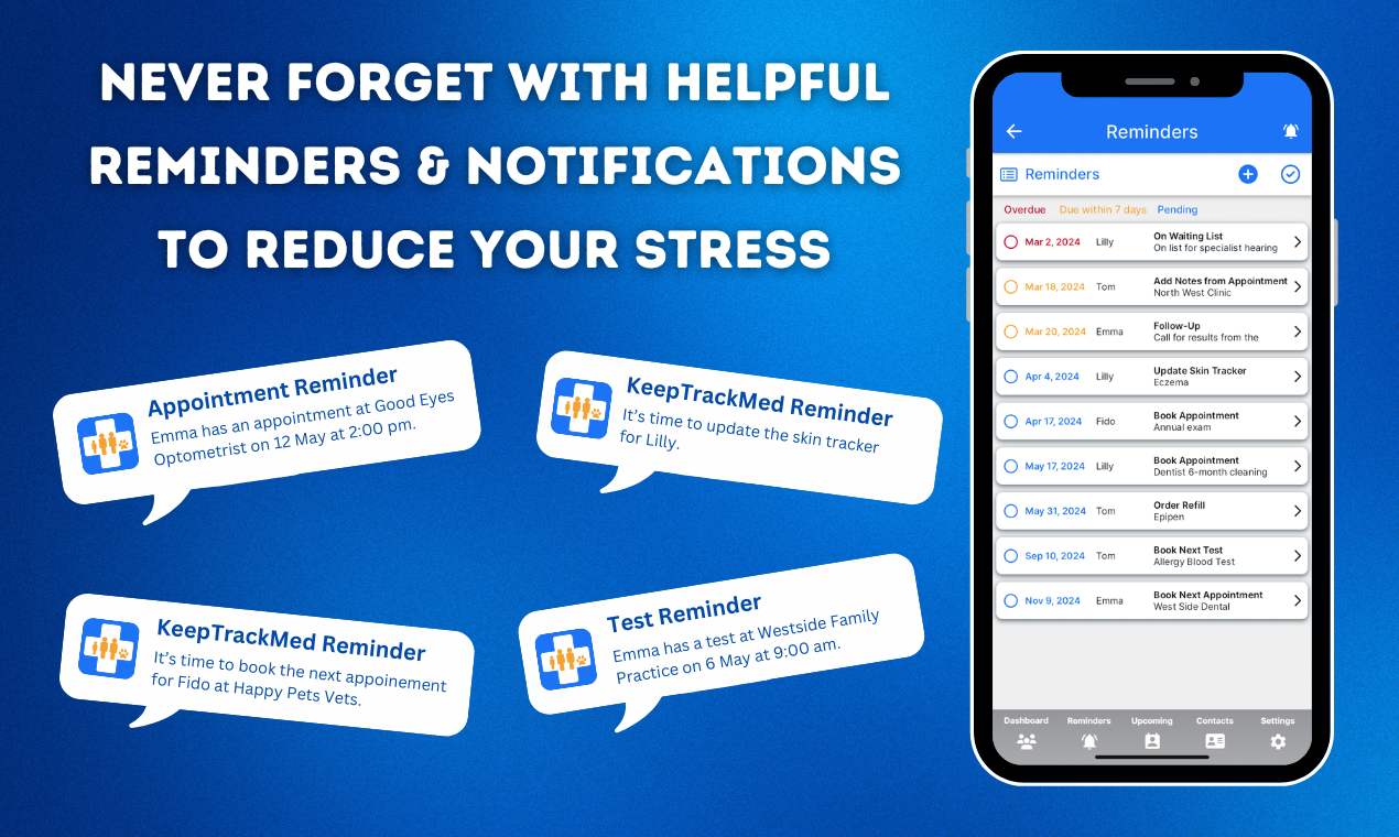 KeepTracked Health Record -app - Uw gezondheids- en medische informatie binnen handbereik! media 4