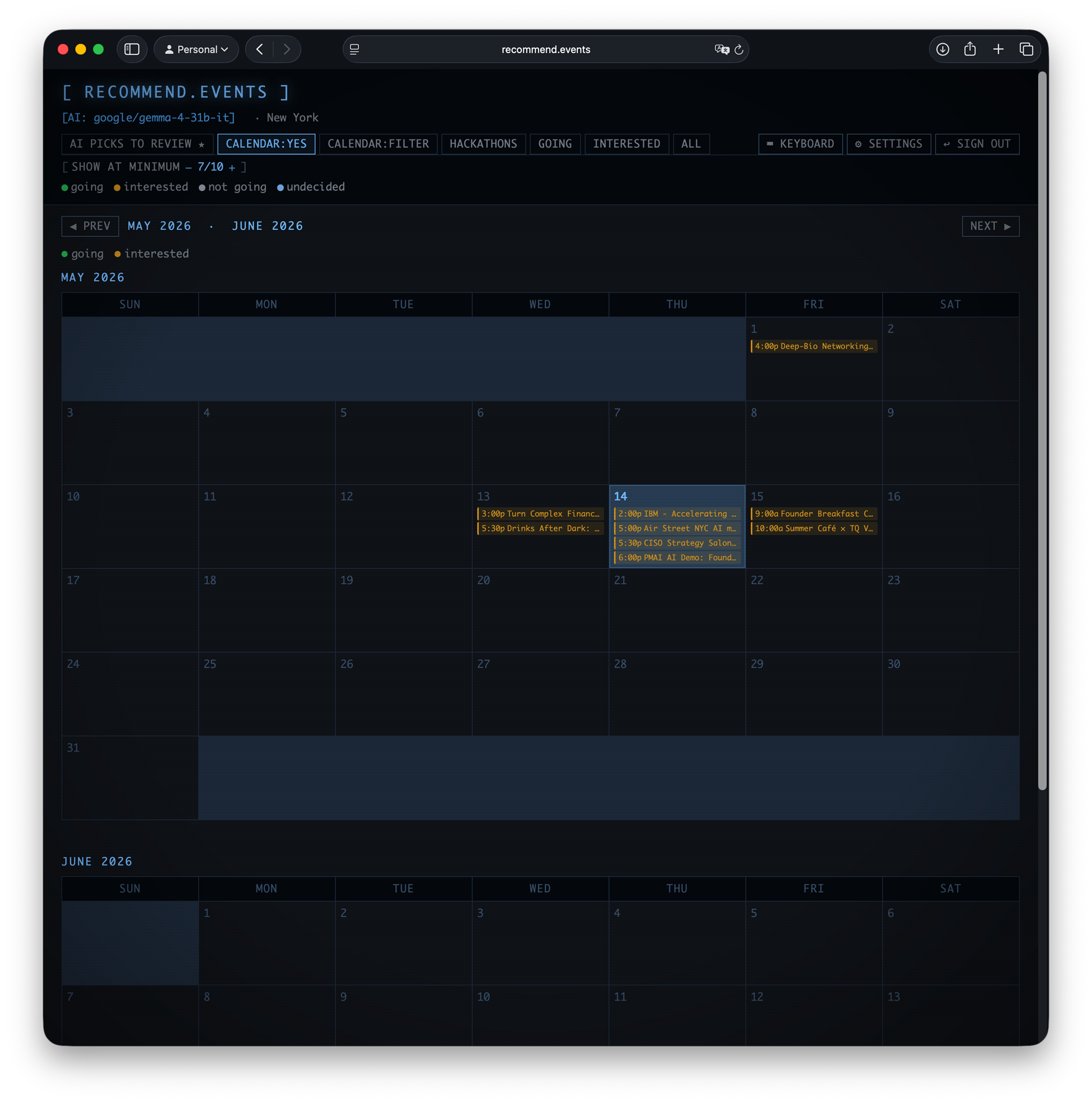 recommend.events gallery image