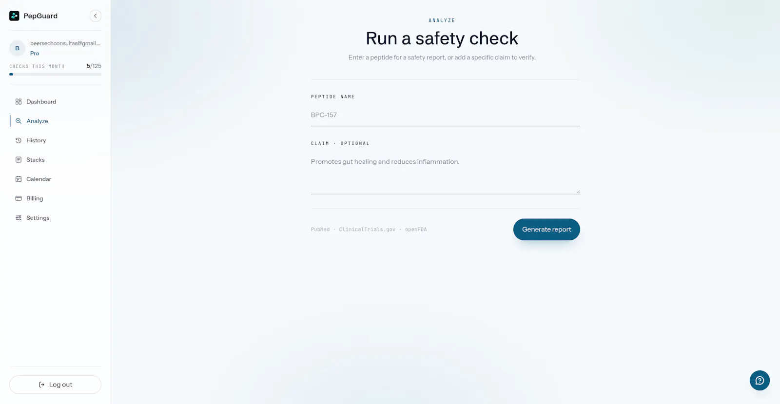 PepGuard screenshot 3