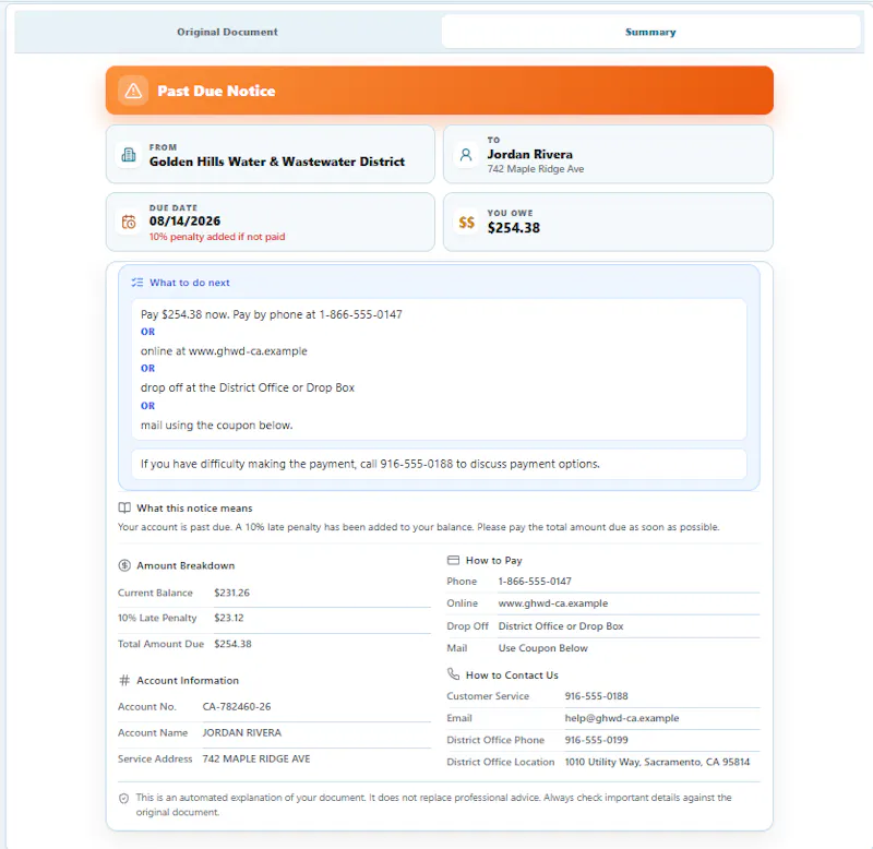 ExplainNotice screenshot 2