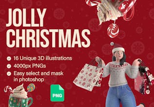 Jolly christmas 3D Pack gallery image