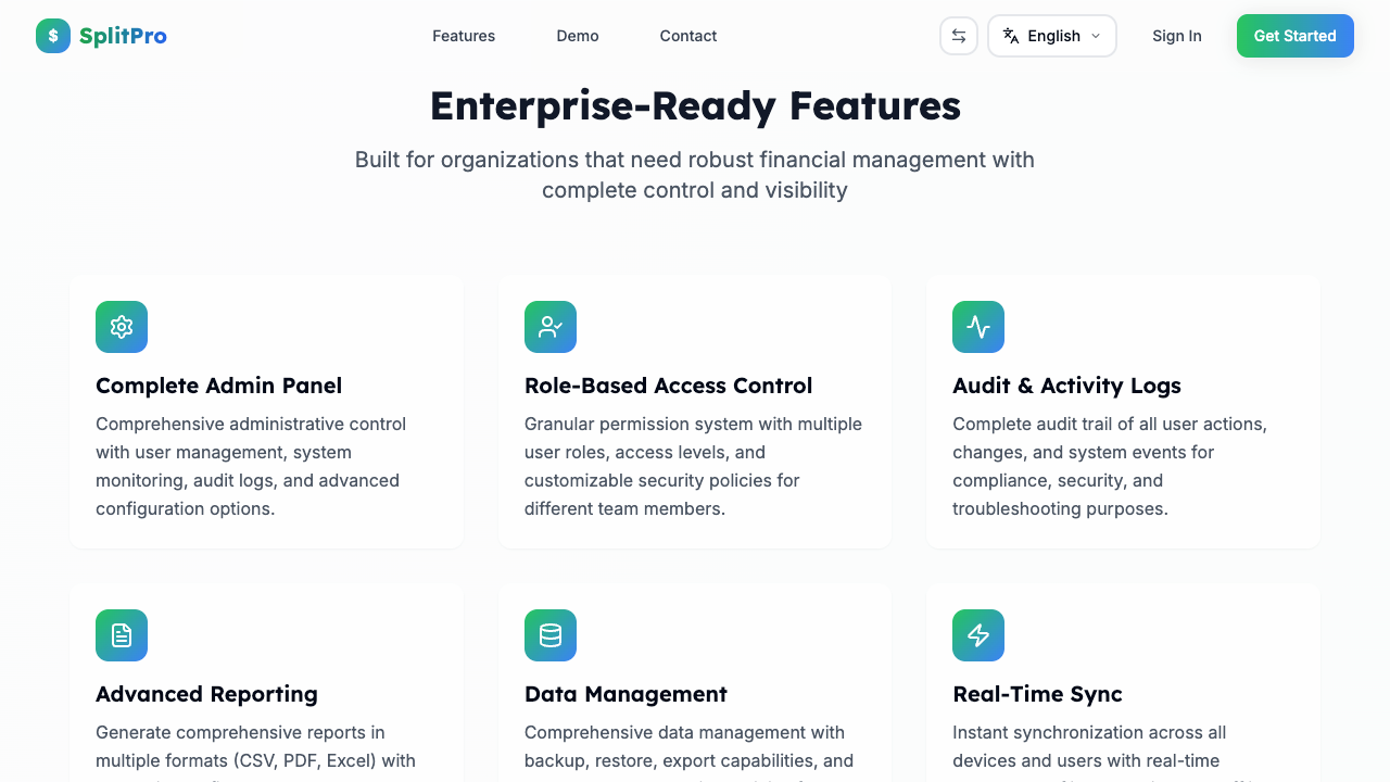 SplitPro - Complete Expense Management gallery image